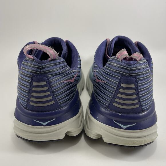 Hoka One One Bondi 6 Running Shoes Womens Size 9 Purple Athletic Sneaker - Picture 5 of 10